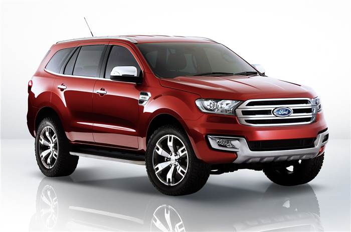 New Ford Endeavour in India in 2015
